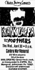30/04/1975War Memorial Auditorium, Johnstown, PA